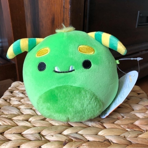 Squishmallows Halloween: Callum the Monster in 5” - Picture 1 of 7